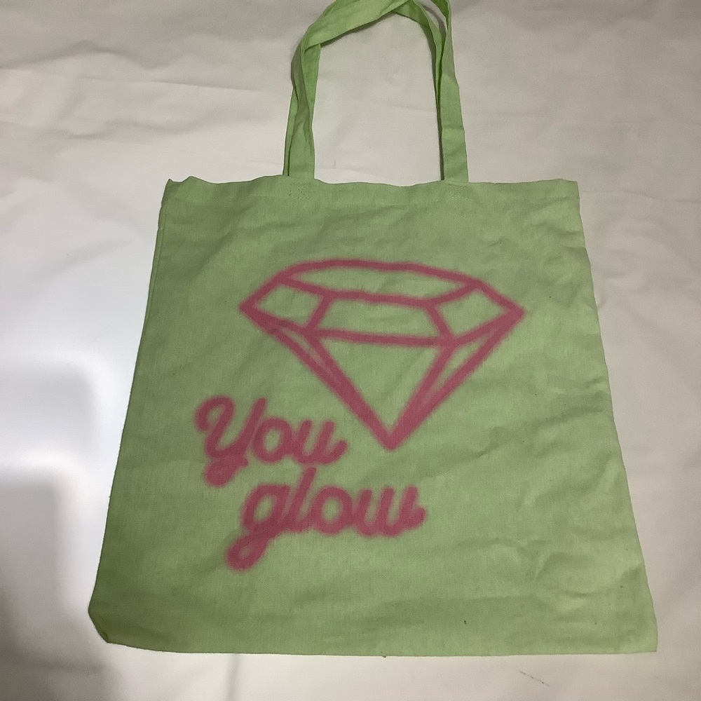Flying Tiger Copenhagen Flat Tote Bag with Diamond